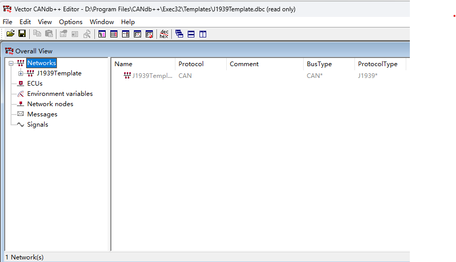 Vector CANdb++编辑DBC文件